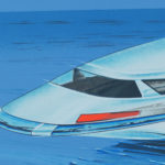 Raymond Loewy Hydrofoil Lithograph 1978